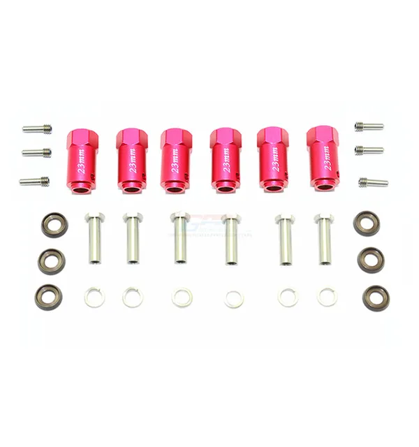 GPM TRAXXAS TRX-6 aluminum hexagon adapter 23MM thick -6 tablets 1 set TRX6010 / 23MM