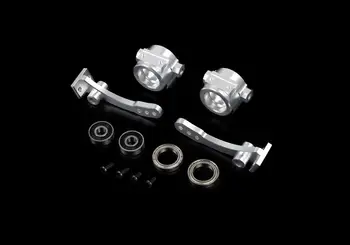 

CNC Front wheel hub carrier set for 1/6 FG Big Monster RC truck rovan BM