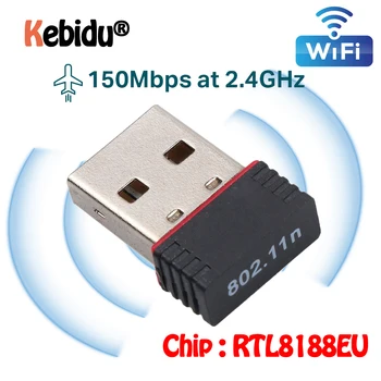 

Mini WiFi Adapter 2.0 Mini Network Card WiFi Wireless Adapter Network LAN Card 150Mbps 802.11 Ngb Adaptor For PC Desktop