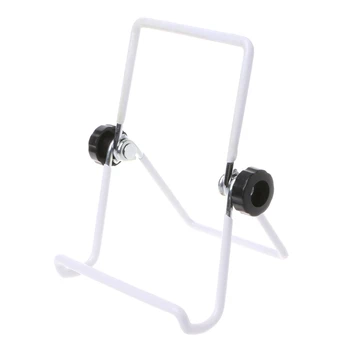 

Universal Holder 360 degree Adjustable Foldable Metal Wire Stand Mount For iPad Tablet