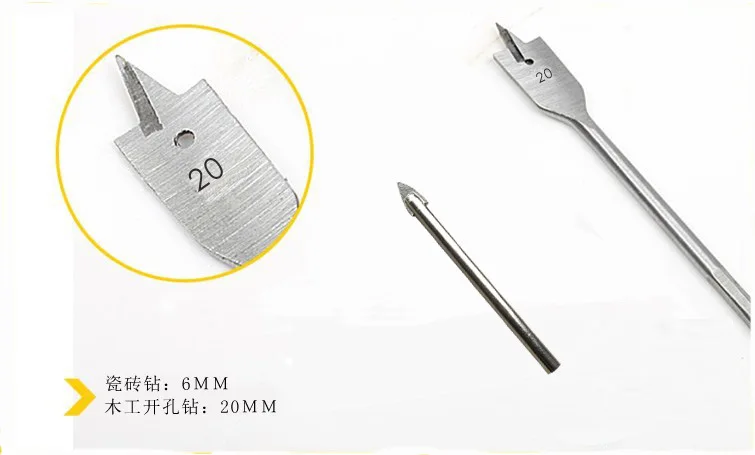 Bosun 31 Pieces Electric Drill Supporting Drill Bit Combined Tool Canvas Bag Twist Drill Tile Drill High Speed Steel Set Work