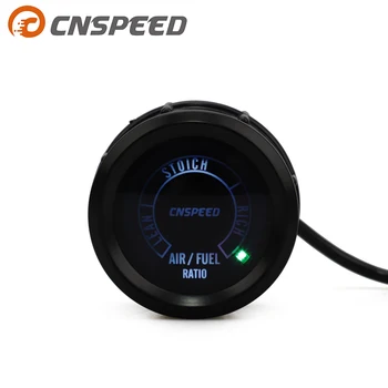 

Smoke Len 2" 52mm Blue Air Fuel Ratio Gauge Car Digital LED Light YC101719