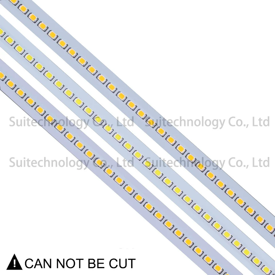 10pcs AC220V LED Bar Light 10cm 20cm 30cm 40cm 50cm 60cm Hard Strip Lamp Aluminium Profile For Kitchen Lighting Cabinet Lighting