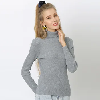 

Sweater Female 2019 Autumn Winter Cashmere Knitted Women Sweater And Pullover Female Tricot Jersey Jumper Pull Femme