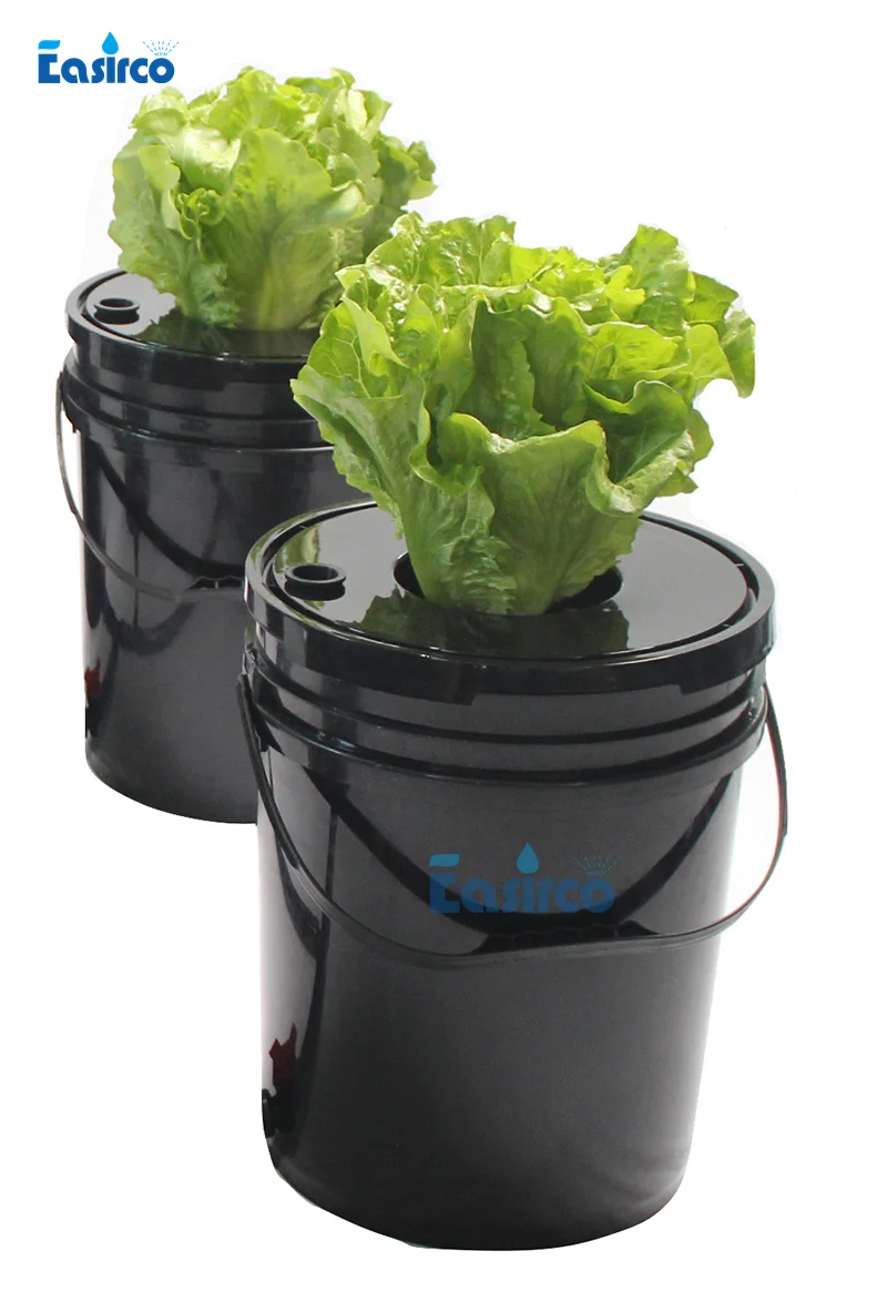 Aeroponics system 5x5 галлонный Круглый Ковш. Подвижное ведро клона