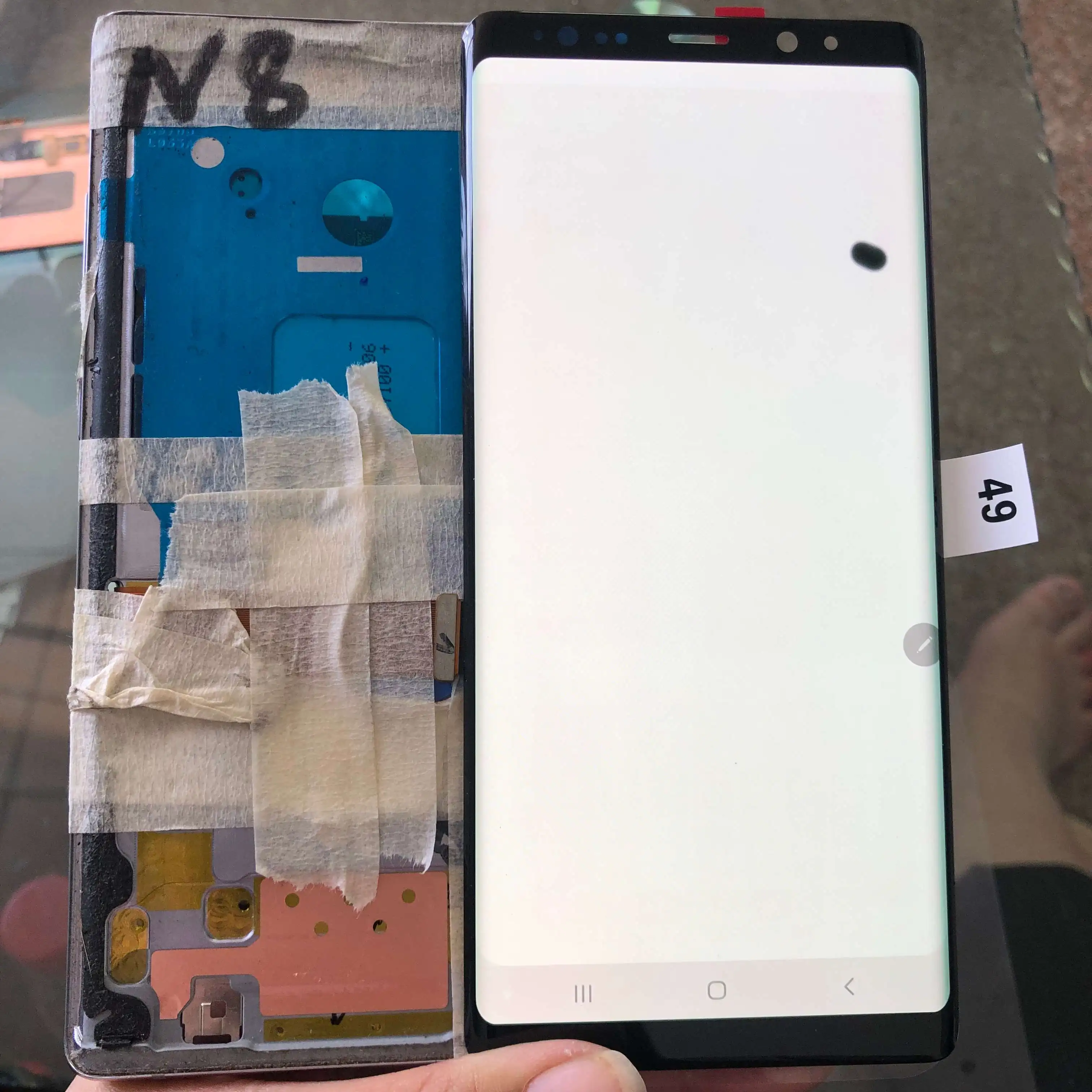 Для Samsung Galaxy Note 8 N950 N950F ЖК-дисплей + сенсорный экран дигитайзер 6 3 дюйма с черной