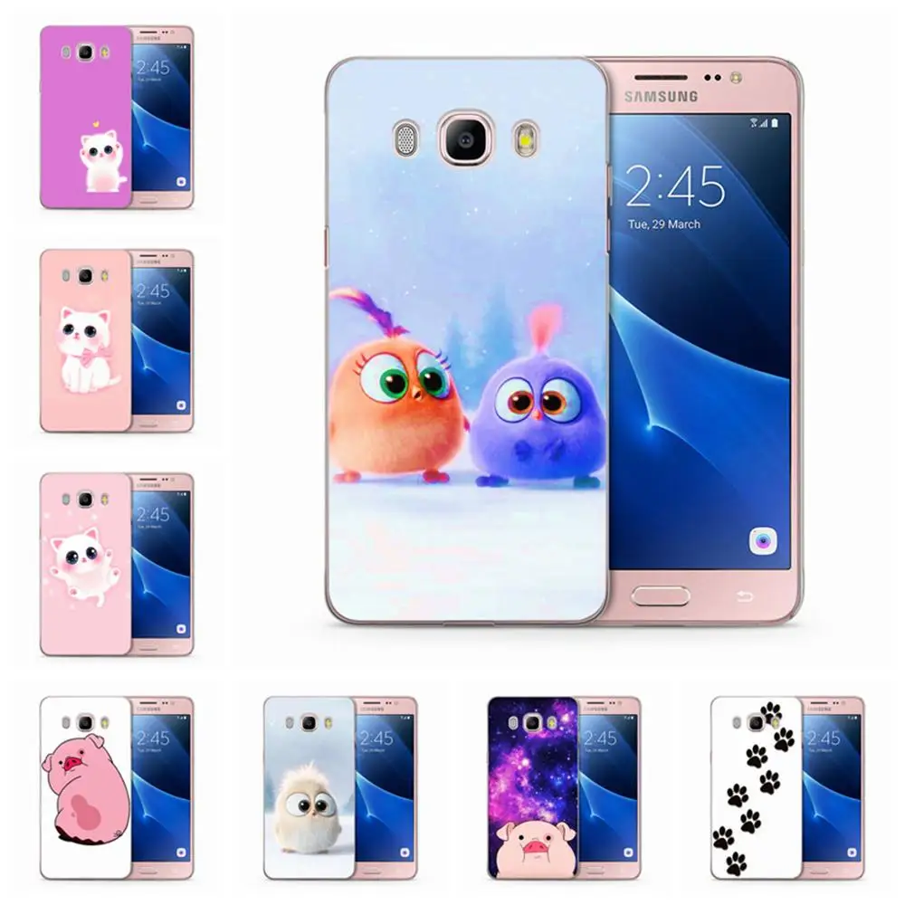 For Samsung Galaxy A3 A5 2016 2017 prime J1 J2 J3 J5 J7 G530H S8/plus Note 8 TPU Silicon Pig Cat Cute Pattern Cover Case W111 |