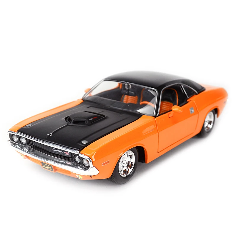 Maisto 1:24 1970 Dodge Challenger R/T спортивный автомобиль статические литые транспортные