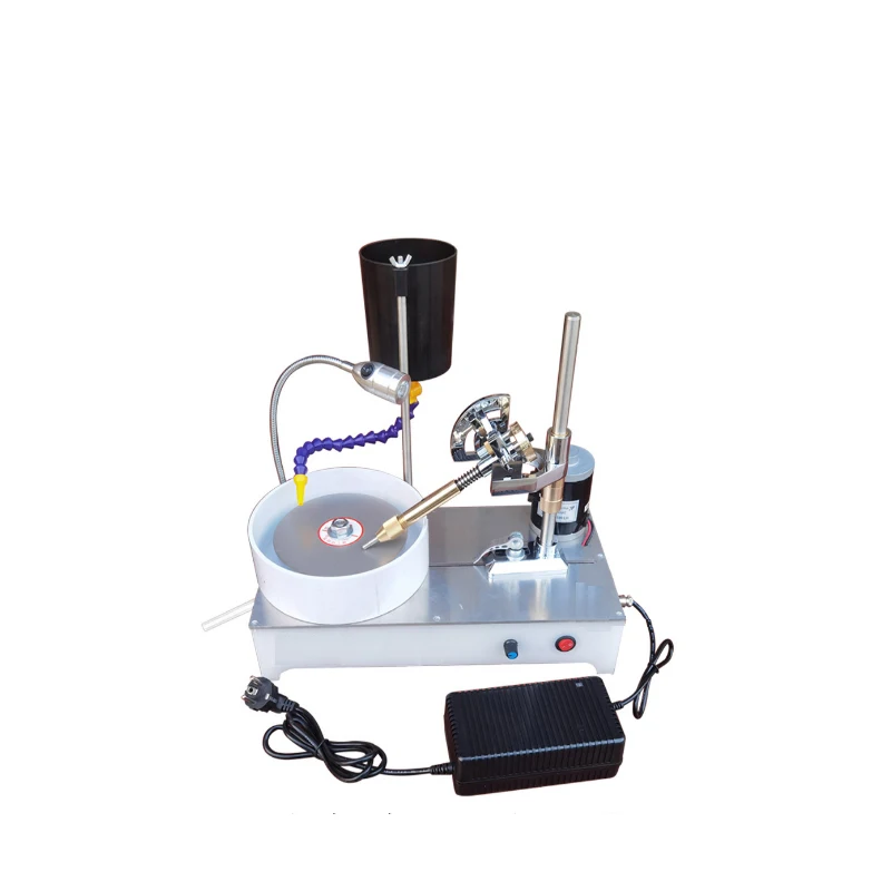 Precision Jewelry Stone Polishing Machine Molding Machine Gem Faceting Machine DC Stepless Speed Gem Angle Grinder