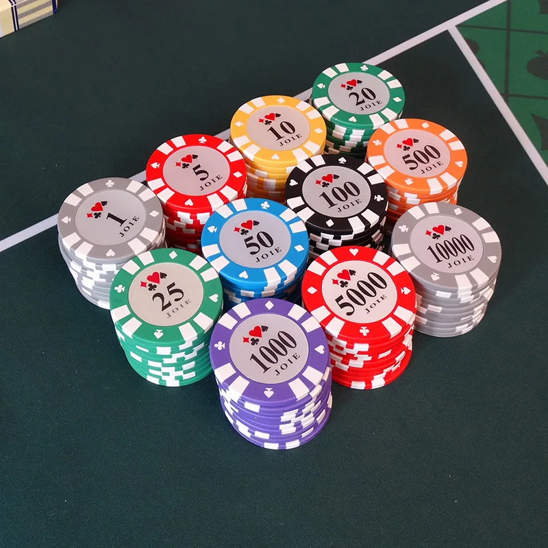 Rouleau de 50 jetons Bleu SLOWPLAY Nash Jetons de Poker en Argile numérotée Jetons pour Poker Texas Holdem Conception et Fabrication exquises 10 14g 