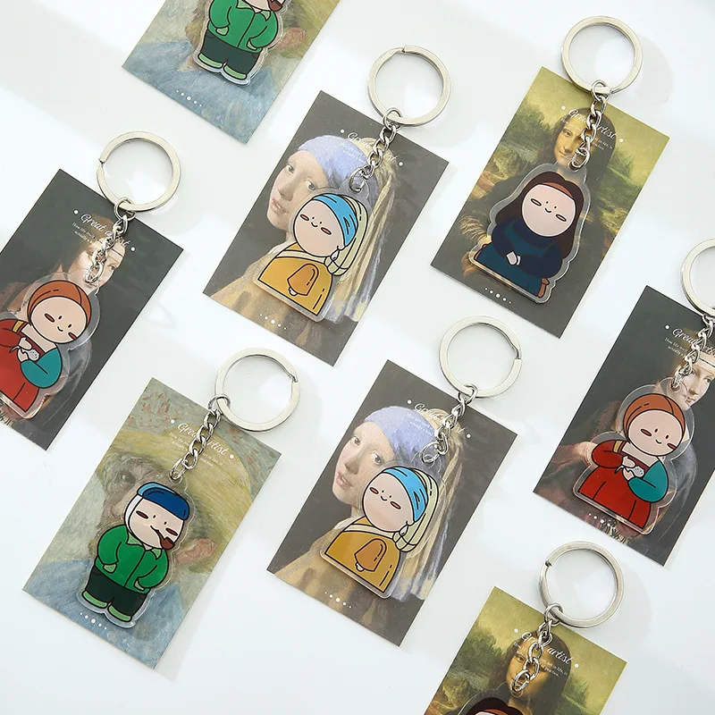 Vintage Renaissance Wooden Keychain Findings Connectors Jewelry Charms Bracelet Necklace DIY Pendant Accessory | Украшения и