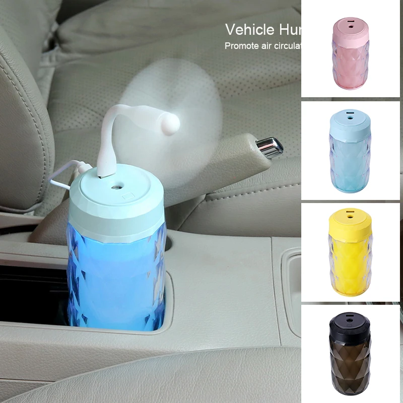 

Air Humidifier Lavender Landscape Usb Mini Car Humidifier Portable Aromatic Oil Diffuser Difusor Aromaterapia For Home Office