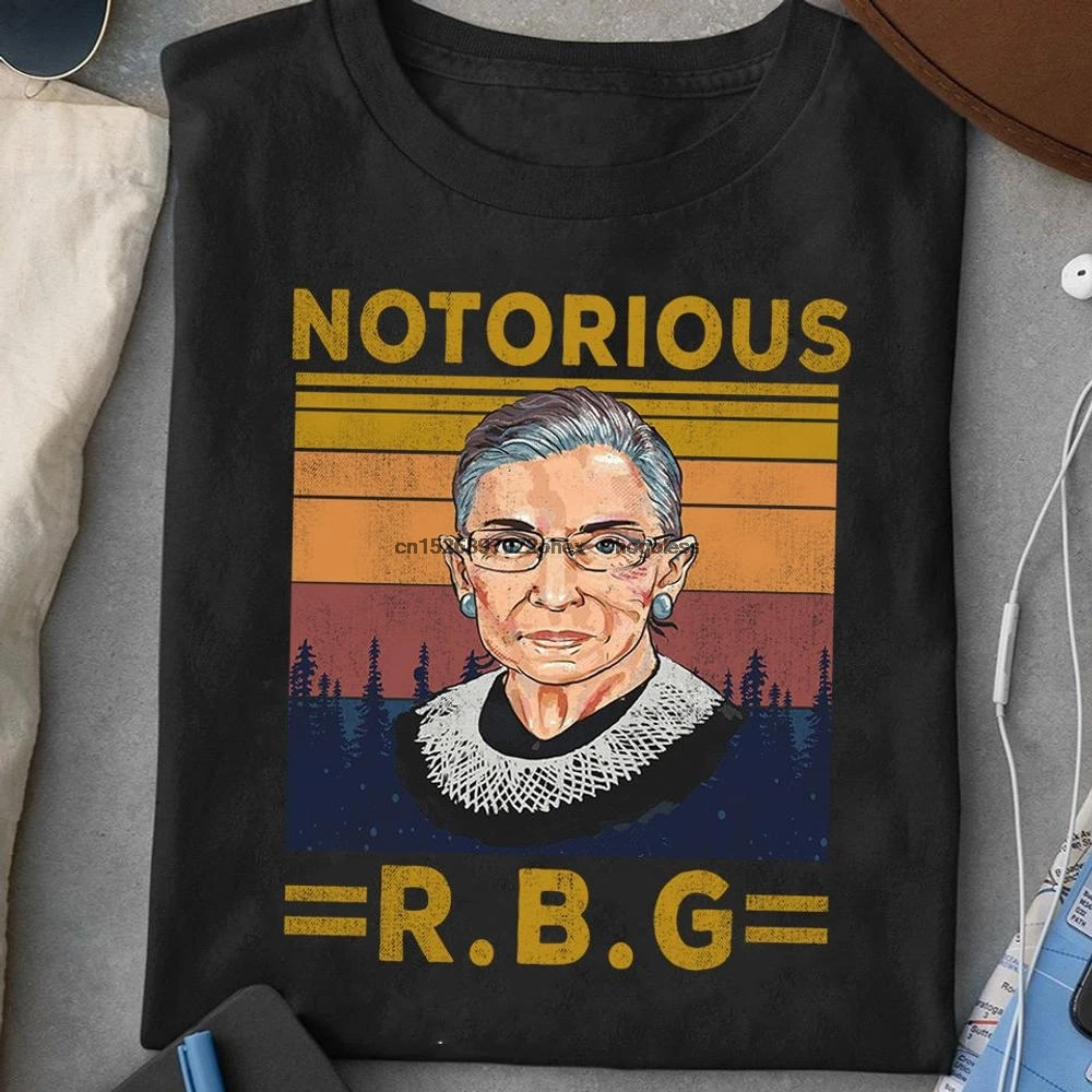 Винтажная известная рубашка RBG помните Рут Бадер гинберг Феминизм защита женской
