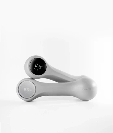 Горячее предложение, Оригинальные Портативные мини-гантели Xiaomi Move It Beat, зарядка через usb, триколор, умные спортивные гантели, оборудование для фитнеса
