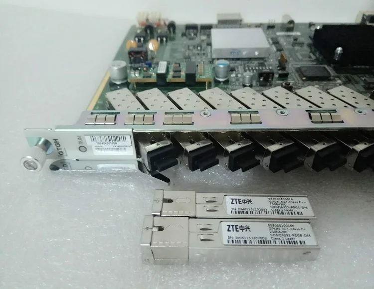 NEW original ZTE C300 C320 OLT Optical Line Terminal Use  GTGH 16 Ports GPON Service Board with B+ C+ C++ SFP Modules for original 10 4 inch nl6448bc33 64 nl6448bc33 64d nl6448bc33 64r nl6448bc33 64e lcd panel display modules 640 480