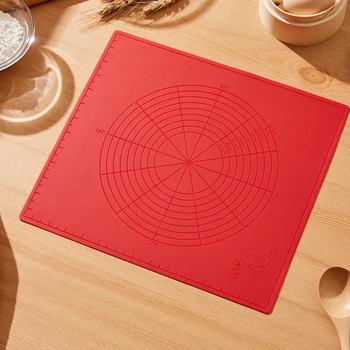 

Baking Mat thickening Multi-standard And Non-screen Printing Scale Silicone Kneading Dough Pad Baking Chopping Board Operation