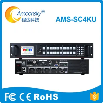 شراء4k * 2k Led USB 4 ويندوز فيديو جهاز الربط SC4KU مع إدخال مخصص EDID دعم 8 بطاقات إرسال ل Hd كامل اللون شاشة Led