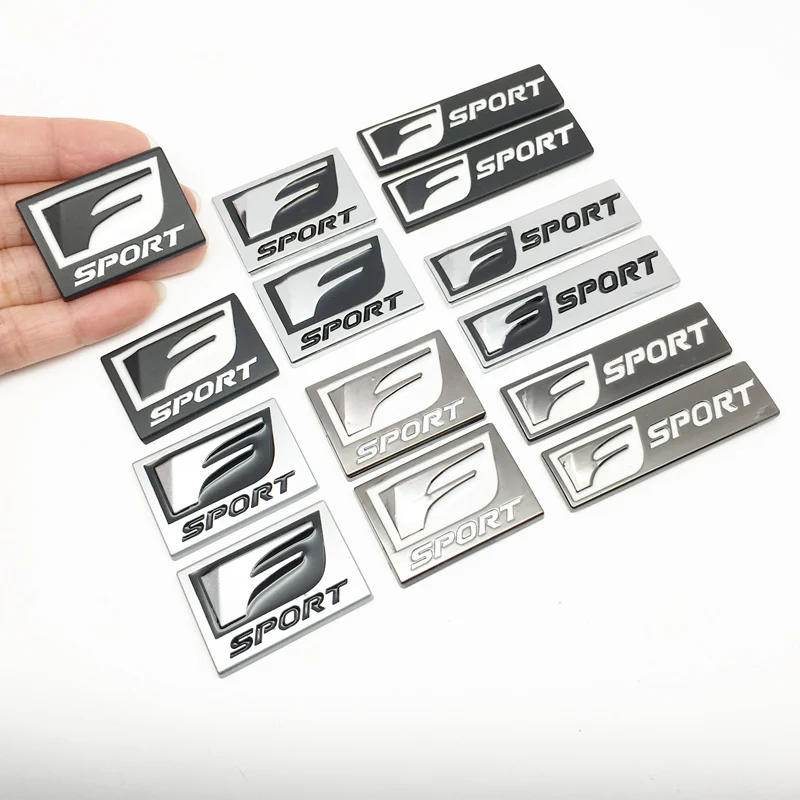 2 шт. 3D наклейки для автомобиля F Sport F-Sport значок эмблема наклейка Lexus IS200T IS250 RX300 NX RX
