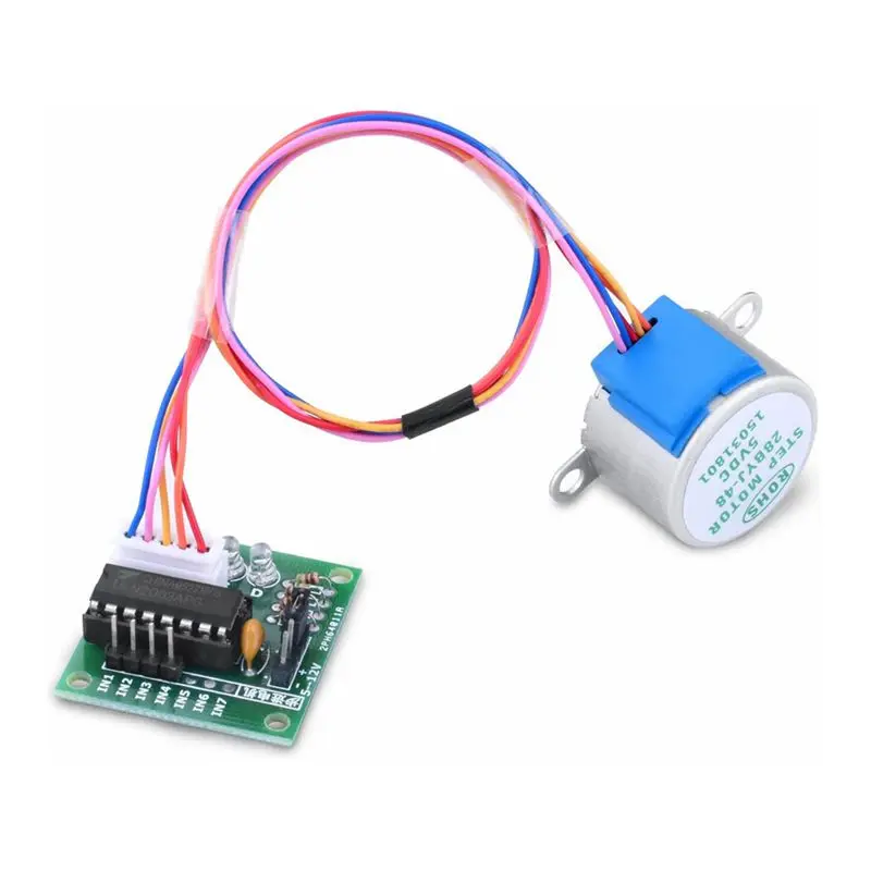 5Set 28BYJ-48 ULN2003 5V Stepper Motor + ULN2003 Driver Board Suitable Arduino Driver Test Module Stepper Motors DIY Kit stepper motor