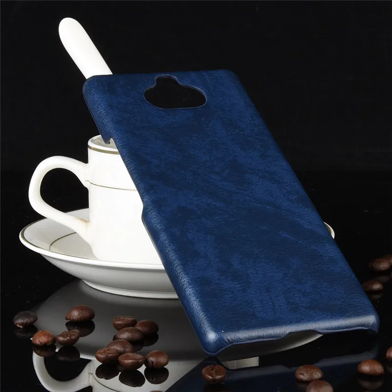 Для sony Xperia 8 чехол Ретро из искусственной кожи Кожа с рисунком Litchi жесткая задняя крышка из ПК для sony Xperia8 Xperia 8 чехол для телефона