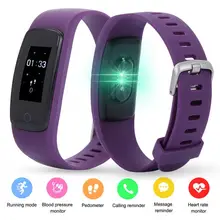 Цифровой цветной экран Smartwatch Браслет пульсометр фитнес монитор сна фитнес оборудование умный Браслет