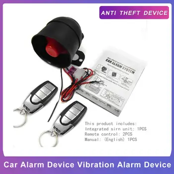 

Car Alarm Device Vibration Alarm Device Easy Installation For 12V Car Motorcycle Truck Anti Theft Device Burglar Buzzer Alarm