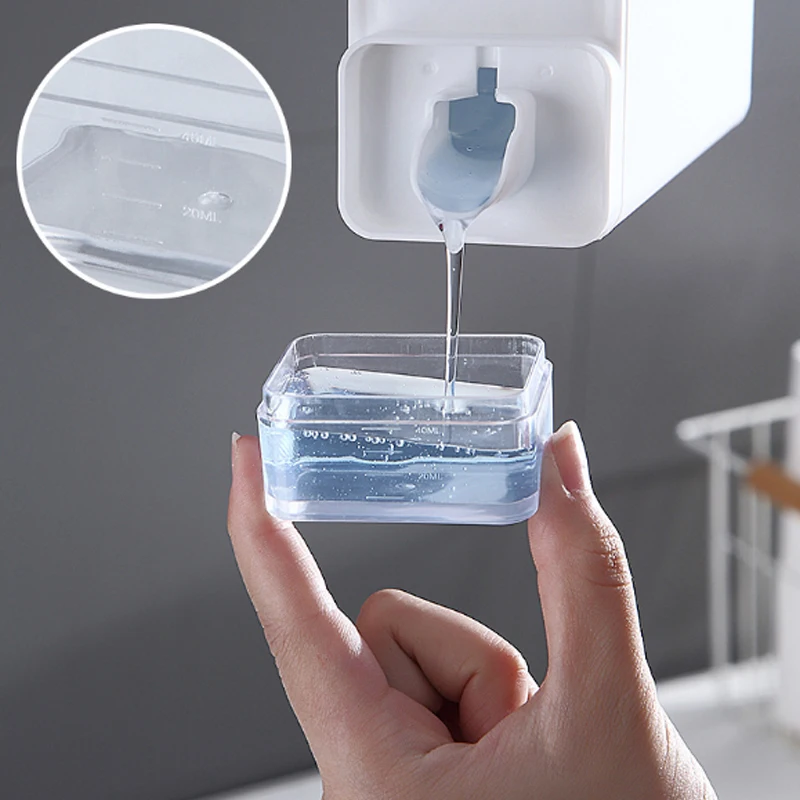 1000ml Laundry Detergent Sub Bottle Bathroom Large Capacity Sub Bottling Plastic Hand Sanitizer Supplement Replacement Bottle
