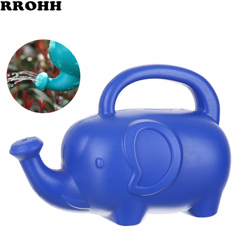 

Garden Plant Flowers Watering Can Small Watering Pot Succulent Plastic Spray Bottle Portable Cartoon Elephant Watering Kettle