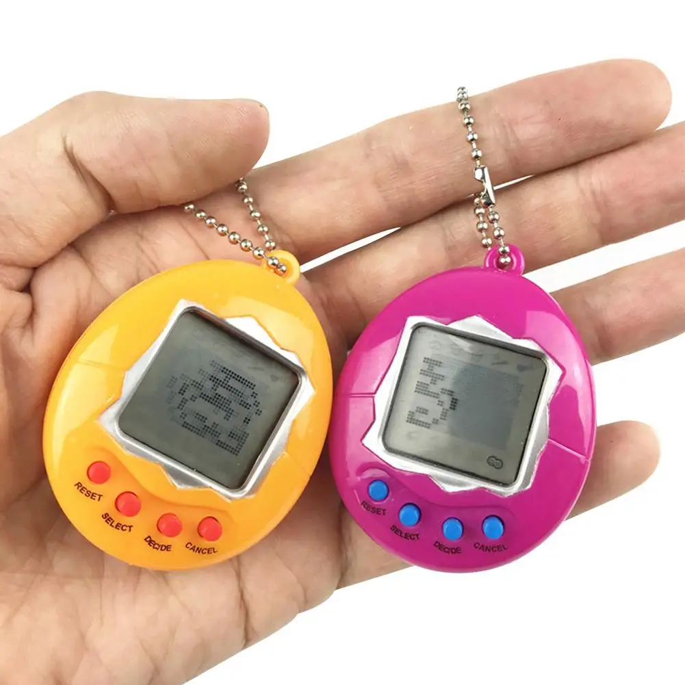 Electronic Pet Machine Keychain Portable Virtual Pet Keychain Simple Operation Good Gift 2021 2