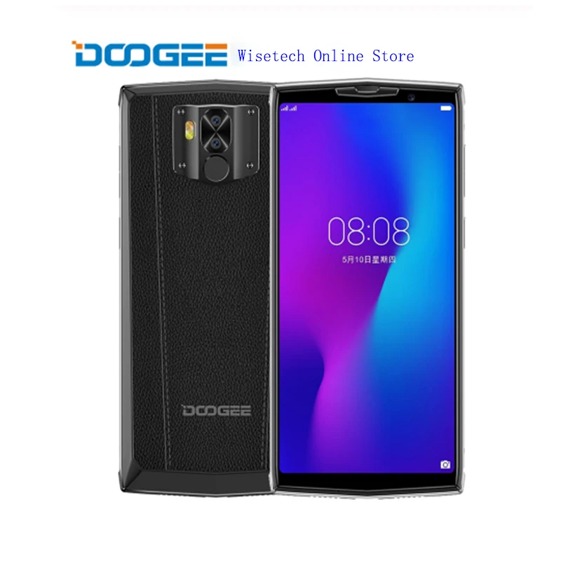

DOOGEE N100 Mobilephone 10000mAh Battery Fingerprint 5.9inch FHD+ Display 21MP Camera MT6763 Octa Core 4GB 64GB Cellphone 4G-LTE