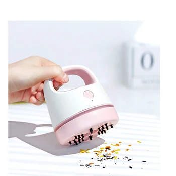 

2 Speed Desktop Cleaner Sweeper Cordless Desk Table Dust Vacuum Cleaner Home Easy To Operate Portable ABS Desktop Vacuum Cleaner