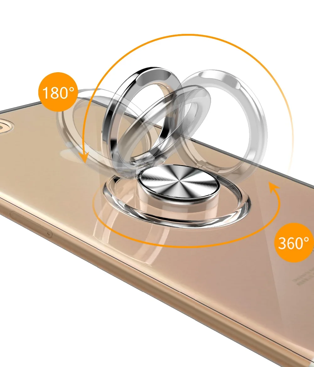 Для samsung Galaxy S10 чехол мягкий ультра тонкий прозрачный держатель кольцо Автомобильный Магнит чехол для телефона для samsung Galaxy S10E S10 Plus S10+ S10 5G