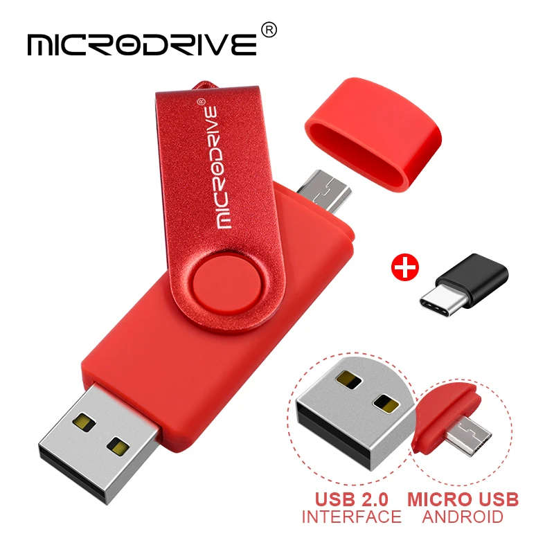 ȵ̵ Ʈ PC  USB ÷ ̺, OTG  ̺, USB ƽ, CŸ ÷ ũ, 128GB, 64GB, 32GB