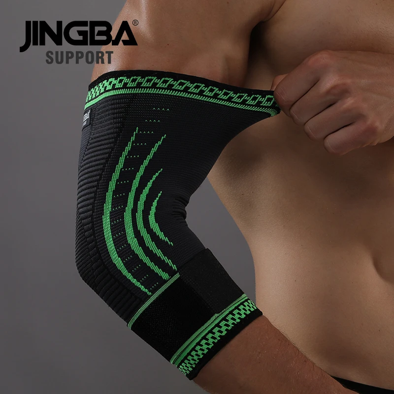 Compression Elastic Nylon Basketball Elbow brace support protector Volleyball Fitness Bandage Elbow pads 1PCS