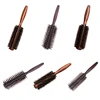 6 Types Straight Twill Hair Comb Natural Boar Bristle Rolling Brush Round Barrel Blowing Curling DIY Hairdressing Styling Tool 5