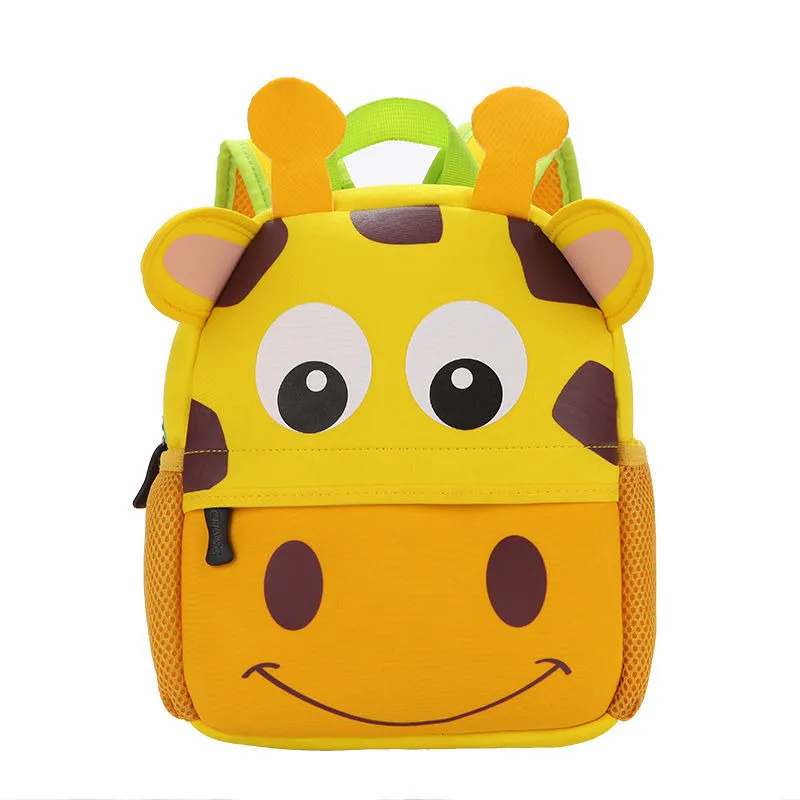 Animal Plush Backpack Toddler Kid Children Boy Girl 3d Cartoon School Bag Kindergarten Little Bags Cute Baby Bag Animal Backpack