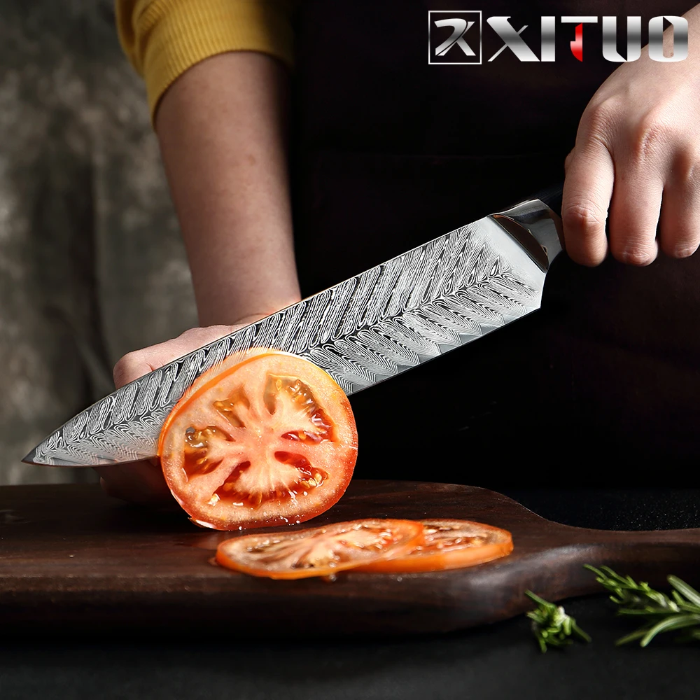 Japanese Knife - Pro 8” Sharp Chef Knife - High Carbon Stainless Steel -  HitNotion