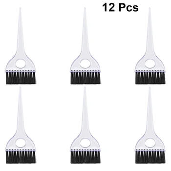 

1 Bag of Hair Dye Brush Transparent Simple Durable Portable Professional Hair Coloring Brushes Hair Dye Tools Hair Tint Brush fo