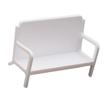 

Office Supplies Space Saving Desk Organizer Accessory Solid Gift Business Card Holder ABS Display Stand Home Smooth Sofa Shaped