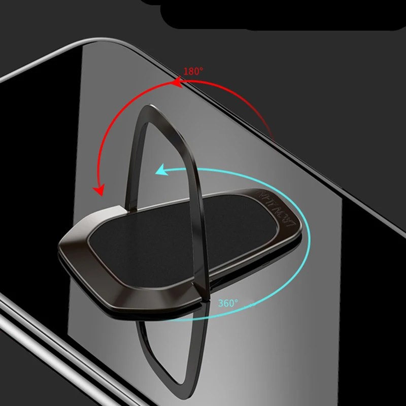 Универсальный Ультратонкий металлический держатель для мобильного телефона с магнитным кольцом и подставкой для милых мобильных смартфонов