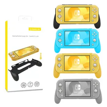 

For Switch Lite Host Grip With Bracket Handle Grips Protective Shell Non-slip Handle Holder Stand with Card Slot Design