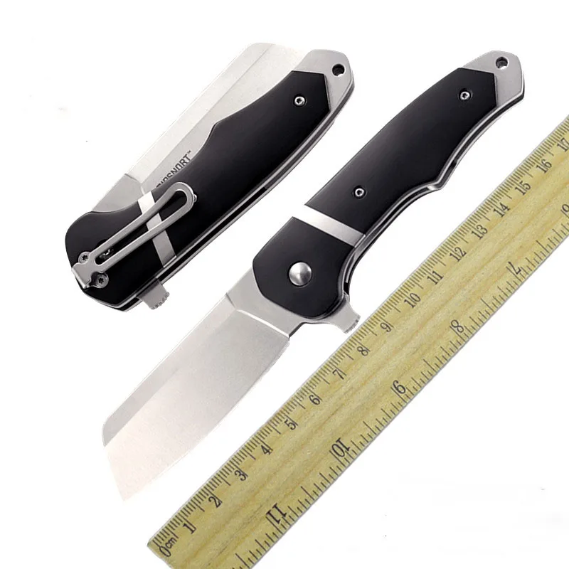 OEM Качество 7230 EDC Складной нож POM+ 213 ручка из нержавеющей стали с 8cr13mov стальным лезвием Карманный Походный нож инструменты