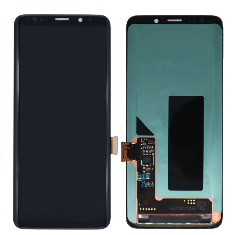 Новый оригинальный S9 Plus ЖК дисплей для Samsung Galaxy с рамкой SM G960A G965F LCD сенсорный
