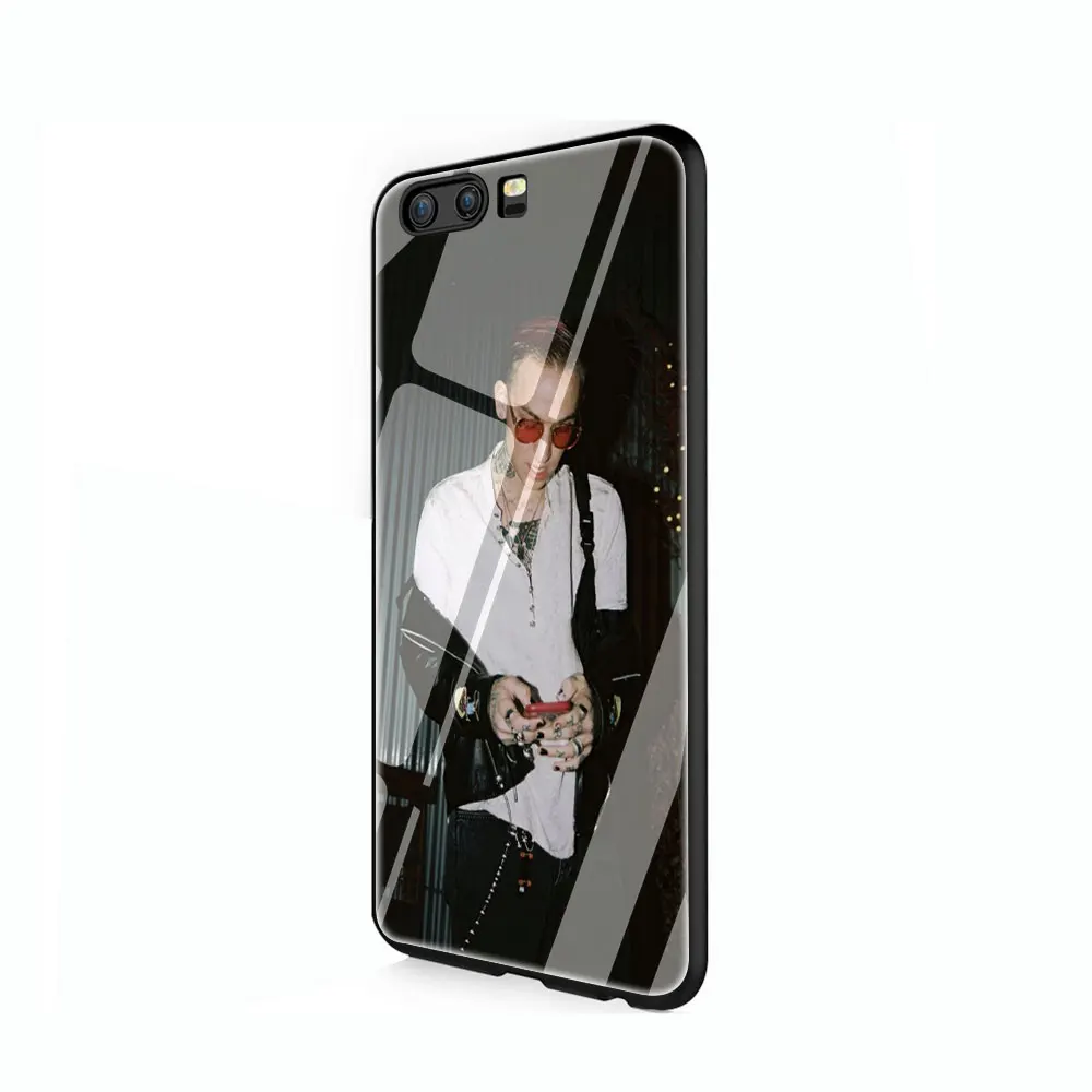 EWAU Blackbear закаленное стекло чехол для телефона huawei mate P 10 20 30 Lite Pro Y9 Honor 8X 7A - Цвет: G2