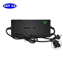 36V 2A 10/12S Электрический велосипед литиевая Автомобильная батарея зарядное устройство для 42V 43,8 V литиевая батарея пакет T разъем зарядное устройство 220V AC