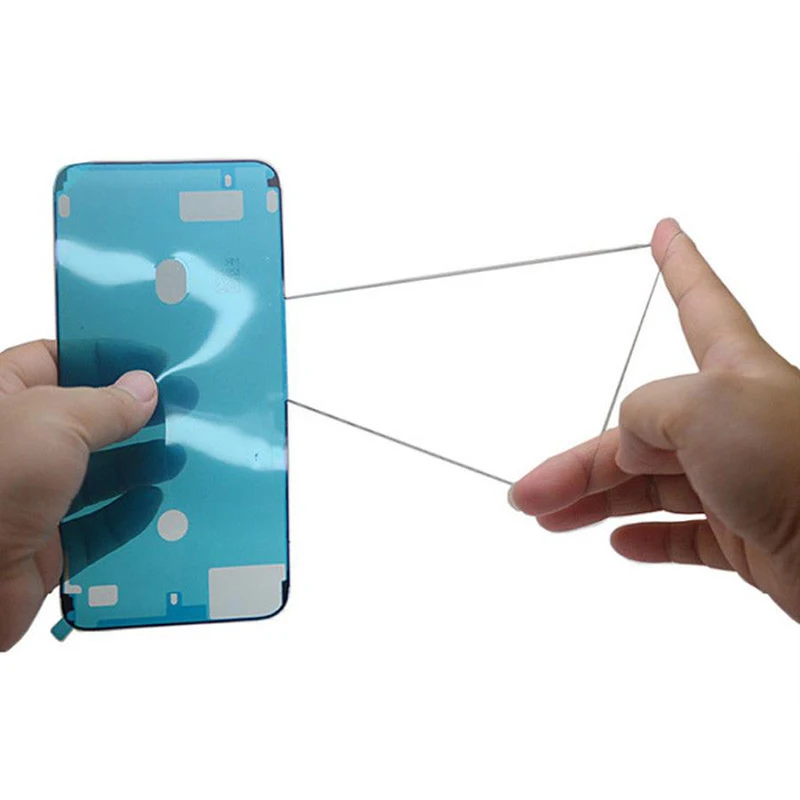 10 шт. водонепроницаемый стикер для iPhone 6S 7 8 Plus X XS 11 Pro Max XR ЖК-дисплей рамка уплотнение клейкая лента клей ремонт