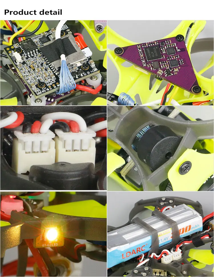 Стиль LDARC ET75 FPV 74 мм F4 OSD 3S FPV гоночный Дрон PNP BNF w/200 mW VTX Runcam Nano 2 камера