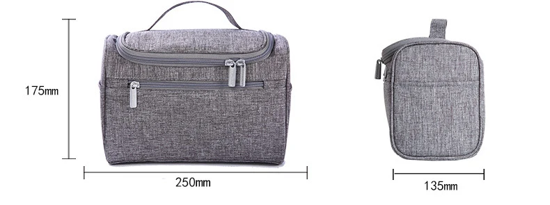 Хакер катионный Ткань Оксфорд D форма косметичка открытый большой емкости мешок мыть мешок Дорожная сумка для хранения