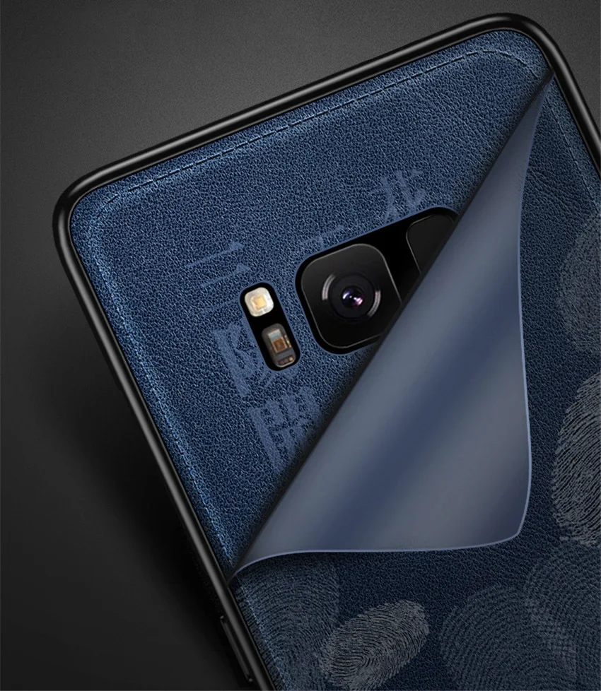 Чехол из тисненой кожи для samsung Galaxy SY10 plus, силиконовый чехол для задней панели Aixuan, чехол для samsung s10, s9, s8 plus, note 9, note 8