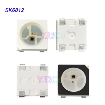 

1000pcs SK6812 RGB LED Chip (similar with WS2812B) 5050 SMD Full Color Individually Addressable Digital Pixels Lamp Beads DC5V